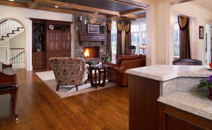 CD Hall Builders - Haverford Residence, Great Room, Haverford, PA