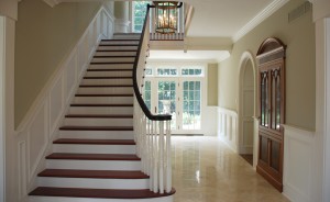 CD Hall Builders - Haverford Residence, Entry Stairs, Haverford, PA