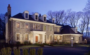 CD Hall Builders - Exteriors - A Haverford Residence, Front, Haverford, PA