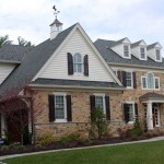 CD Hall Builders - Exterior – Gladwyne New Home, Front, Gladwyne, PA