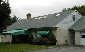 CD Hall Builders - Before/After - Gladwyne Residence, Rear, Before Picture, Gladwyne, PA