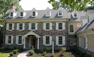 CD Hall Builders - Exteriors - A Bryn Mawr Residence, Front, Bryn Mawr, PA