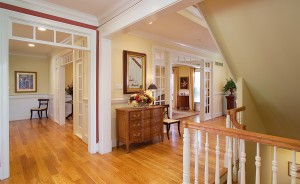 CD Hall Builders - Malvern Residence, Stair Landing, Malvern, PA