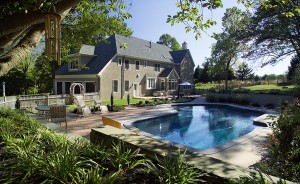 CD Hall Builders - Exteriors - Malvern Residence, Rear, Malvern, PA