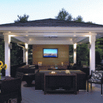 CD Hall Builders - Exteriors - Mt Moro Residence, Rear, Villanova, PA