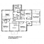 Second Floor of Site Plan, 1640 Farmers Lane, Glen Mills, Delaware County, PA